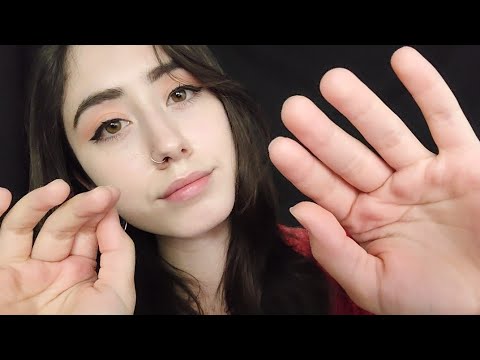 ASMR | Up-Close Face Touching to Make You Sleepy (Whisper)