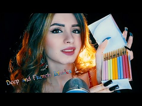 ASMR Smoking Sobranie Cigarettes w/ LoOong Nails 🌬