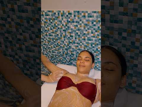 ASMR: Korean Body Wash & Thai Barbershop Full Service Massage #shorts