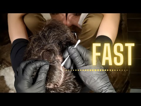 Fast ASMR The fastest Scalp Check and Lice Check ever!