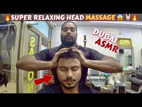 ASMR | Super Relaxing Head Massage 🇦🇪