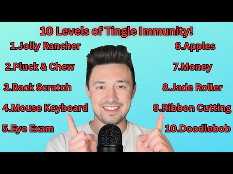 10 Levels of ASMR That will Break your Tingle Immunity - Can you Last?