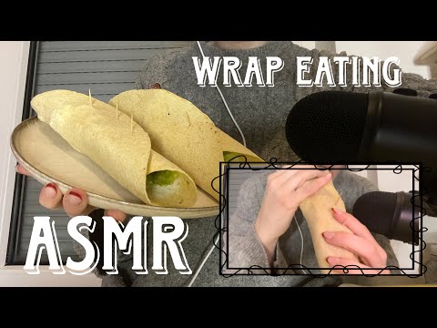 ASMR | Wrap eating 🌯 | mouth sounds