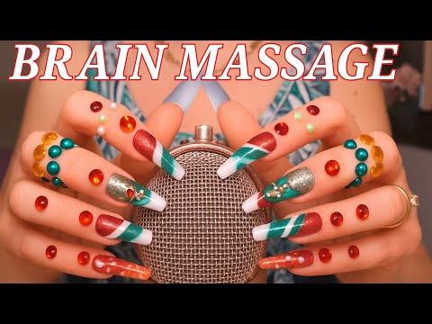 ASMR BRAIN MASSAGE for Deep Sleep 😴 (No Talking, Pure Tingles)