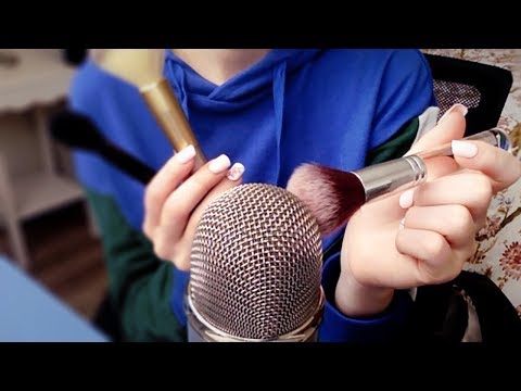 ASMR Mic Brushing 🎀