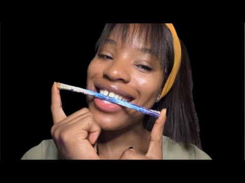 ASMR Pencil and Pen Noms and Nibling ✨