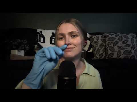 ASMR Almost Touching The Mic (Almost Touching, Anticipatory, Gloves)