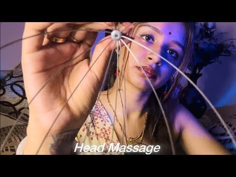 HINDI ASMR | Treating Your Headache / Migraine Roleplay | Indian Wife Roleplay ❤️