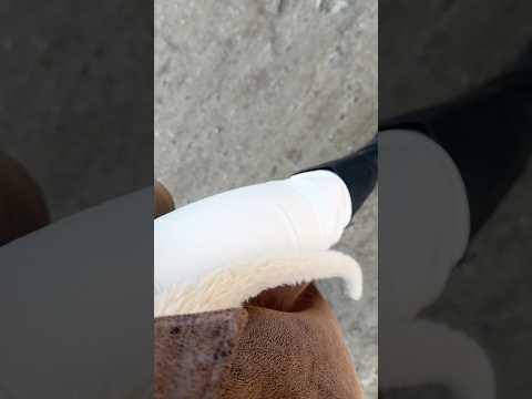 ASMR Wanderung in meiner weißen Kunstlederhose…