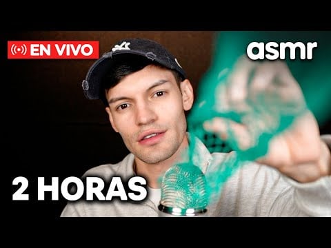 ASMR Español en Vivo 2 HORAS para DORMIR - Parte 1