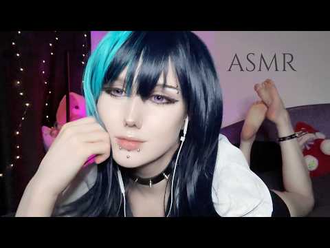 your weird goth girlfriend ♡ ASMR Cosplay RolePlay
