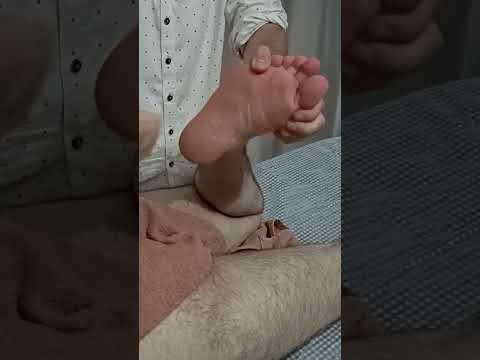 ASMR FOOT AMAZING THERAPY MASSAGE  #massage #easyturkish #relax #chiropractor #challenge