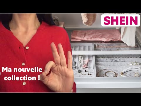 ASMR * Nouvelle collection SHEIN * boucles d'oreille