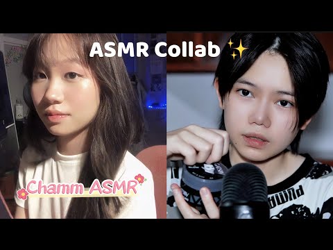 ASMR VIỆT NAM | Random triggers collab với Chamm ASMR 🫶