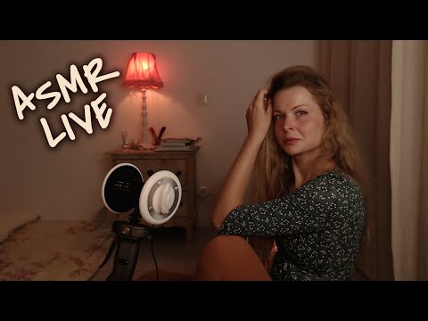 ASMR LIVE  pour se détendre, dormir et passer un bon moment ensemble