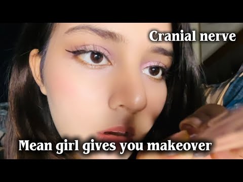 3 ASMR ROLEPLAYS- Cranial Nerve exam, Mean girl makeover💄,fan meet 