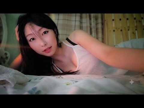 POV: You’re My Heartbroken Roommate in My Bed 💔 ASMR Comforting Whispers & Soft Ear Cleaning