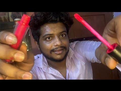 ASMR makeup makeover 1 minute