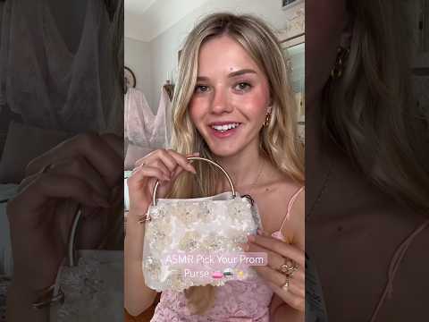 #asmr ITS PROM🚨🪩 Pick Your Bag #asmrvideo #asmrtriggers #prom #purse #fashion #asmrcommunity