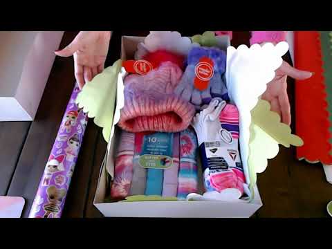 ASMR | Wrapping Angel Tree Christmas Presents 2021 (Soft Spoken)