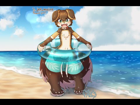 Furry Beach ASMR