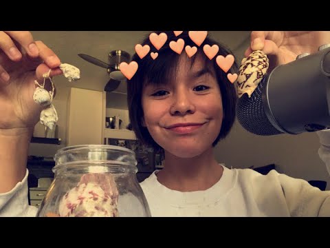 ASMR playing with sea shells:)💛💛