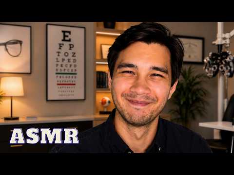 Realistic ASMR Eye Exam 👀 Something Seems Off... | Cranial Nerve Tests 4K