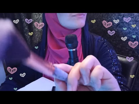 Kulağına İsmini Fısıldıyorum | Fırçayla Yüzüne Dokunuyorum | Türkçe ASMR