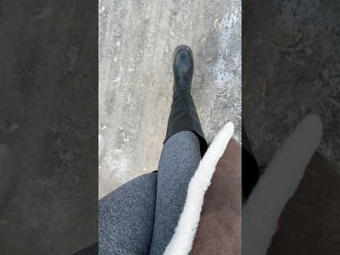 ASMR nach dem Sport auf dem Nachhauseweg im Winter. ❄️