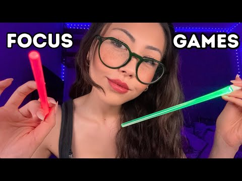 ASMR For Short Attention Spans (Focus Games + Instructions)