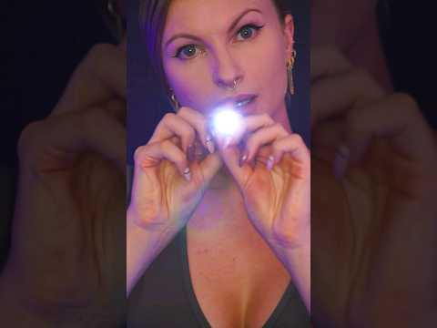 ASMR follow the light #lighttriggers #softspoken #asmrmedicalexam