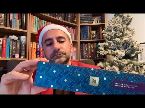 ASMR: Festive Nespresso Coffee Exploration (Xmas 2025) and preparation 