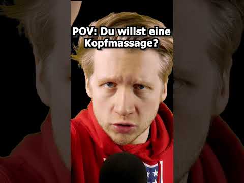 ASMR - POV: Du willst eine Kopfmassage #shorts #asmr #roleplay #deutscheasmr