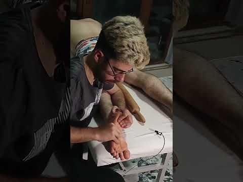 REFLEXOLOGY MASSAGE THERAPY FOR FEET #satisfying #relaxing #asmr #shorts #massage