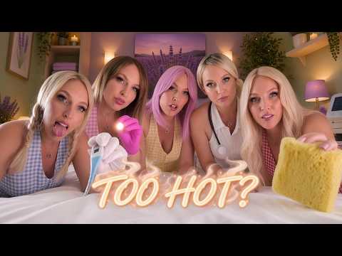 ASMR Heat Stroke POV 🌡️ 5 Nurses & Doctors Cool You Down | Mostly No Talking