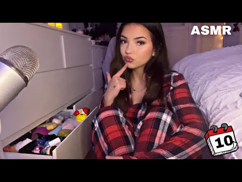 #ASMR - 🎄JE TRIE MES TRIGGERS 🎄