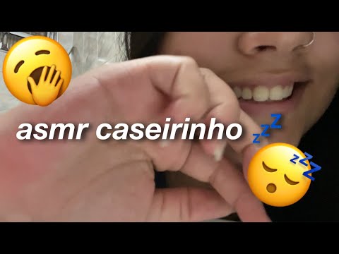 ASMR: SONS DE BOCA COM MÃOS NA TELA!