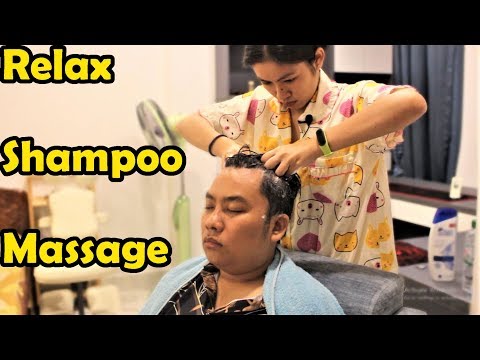 ASMR Shampoo Head Massage with Emily