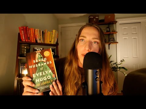 ASMR rainy night bookshelf tour 📚🌧️ (slow, gentle, sleepy, rain)