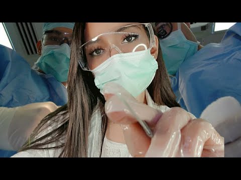 ASMR FRANÇAIS : ROLEPLAY MÉDECIN CHIRURGIEN : JE TE REFAIS LE NEZ