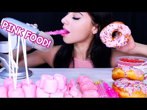 ASMR MOCHI, DONUTS, POPPING BOBA, EDIBLE SPOONS, POCKY | EATING MOST POPULAR FOODS MUKBANG