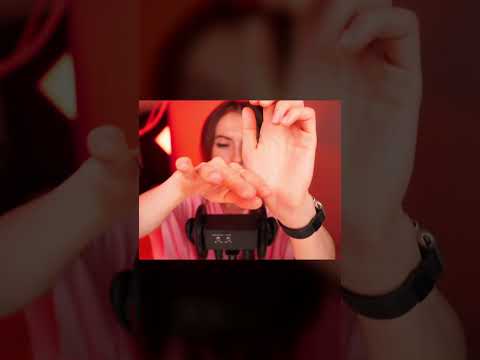 ASMR Inaudible Whispering & Hand Movement #asmr #shorts #tangerin