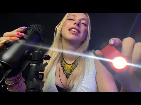 EYE EXAM & PLUCK PULL ASMR | UYUYACAKSIN!!! ELF ROLEPLAY