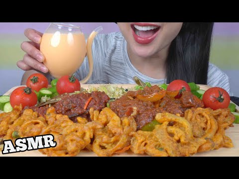 ASMR INDIAN FOOD (EATING SOUNDS) NO TALKING | SAS-ASMR