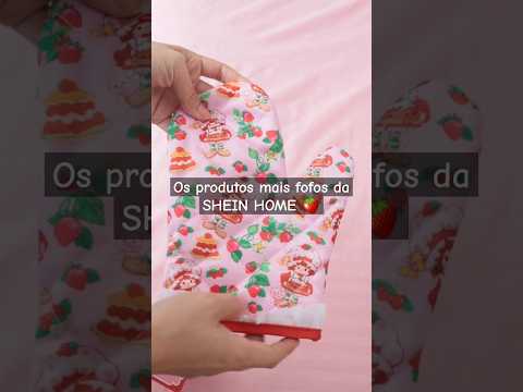 ASMR abrindo uma das minhas melhores compras da SHEIN HOME 😍🍓