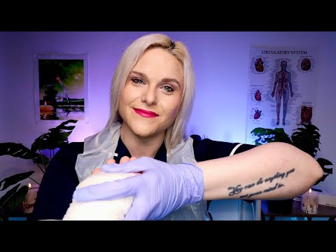 Accident & Emergency Nurse ASMR Medical Check & Wound Care