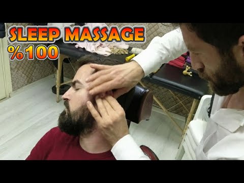 ASMR BARBER & NECK CRACK & head, face, nose, rolling pin, roller, ax, back, neck, ear, sleep massage