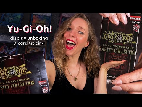 ASMR | Yu-Gi-Oh! 💥Display Unboxing, Card Tracing +Reading (German) PART 2