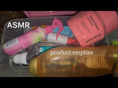 ASMR Project Pan Empties 