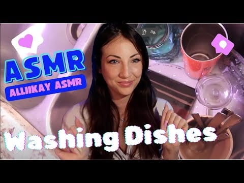 ASMR Squeaky dishes